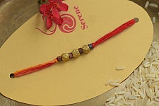 Brass ❂ Handmade . Rakhi { k }